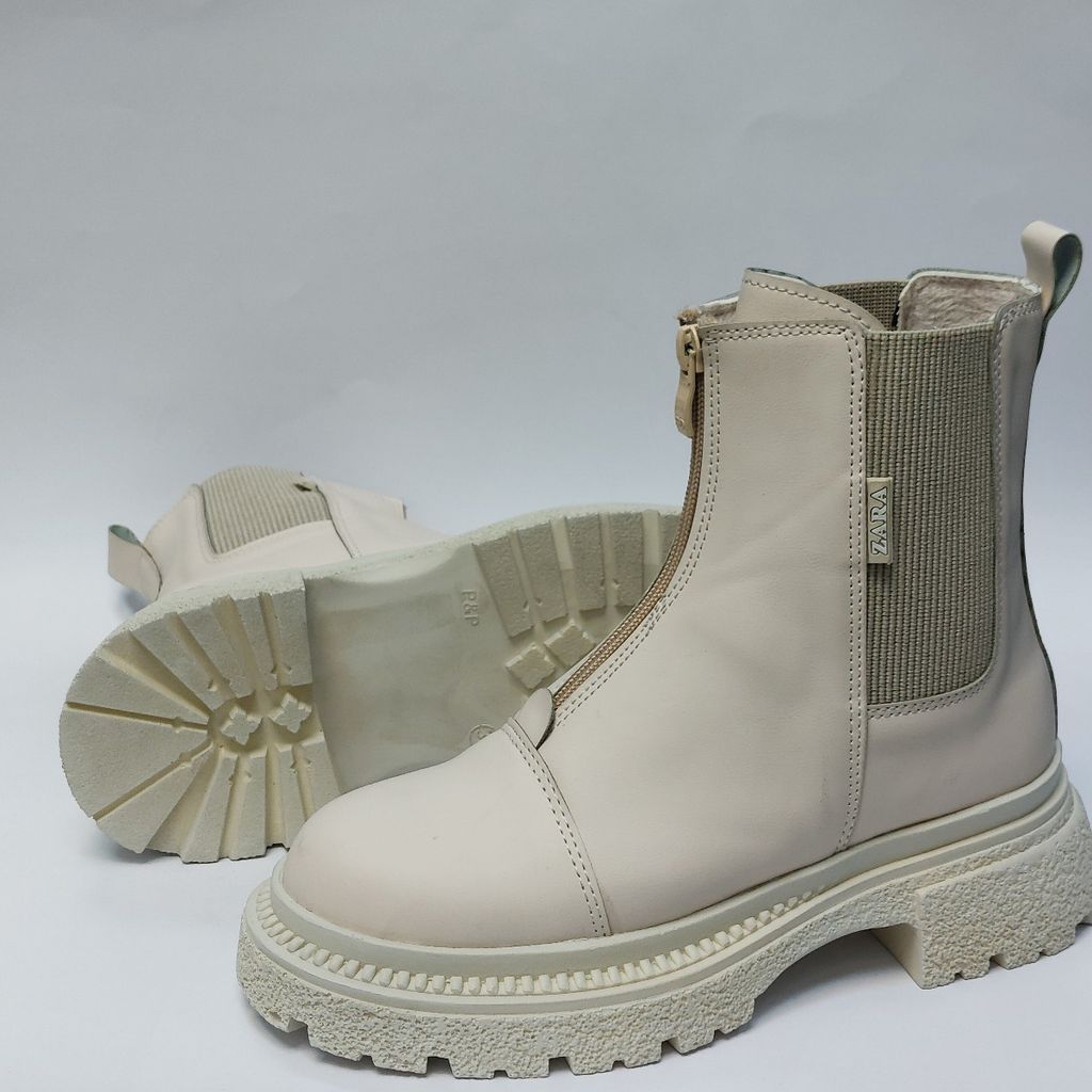 خرید اینترنتی نیم بوت بندی زیپدار بغل کش