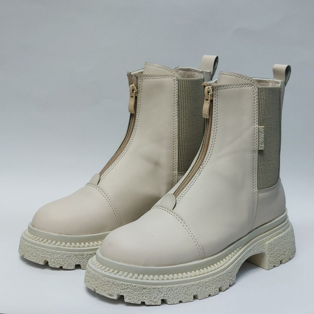 مشخصات نیم بوت بندی زیپدار بغل کش