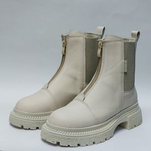 مشخصات نیم بوت بندی زیپدار بغل کش