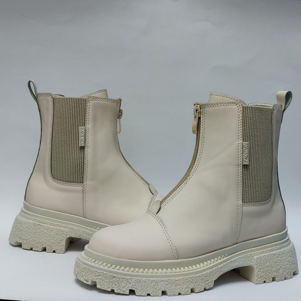 مشخصات نیم بوت بندی زیپدار بغل کش