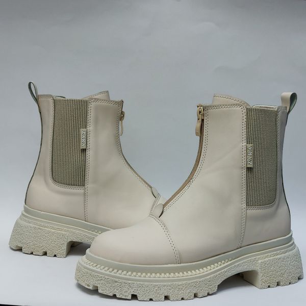 نیم بوت زیپدار بغل کش زارا Zara