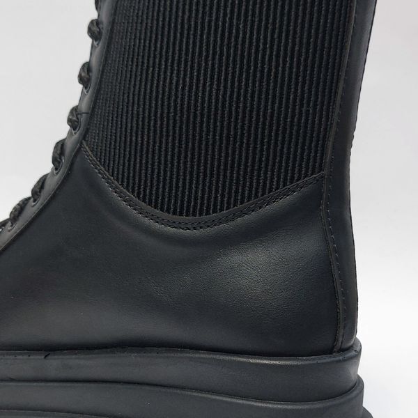 بوت پرطرفدار بندی زیپ دار بغل کش مشکی با کیفیت