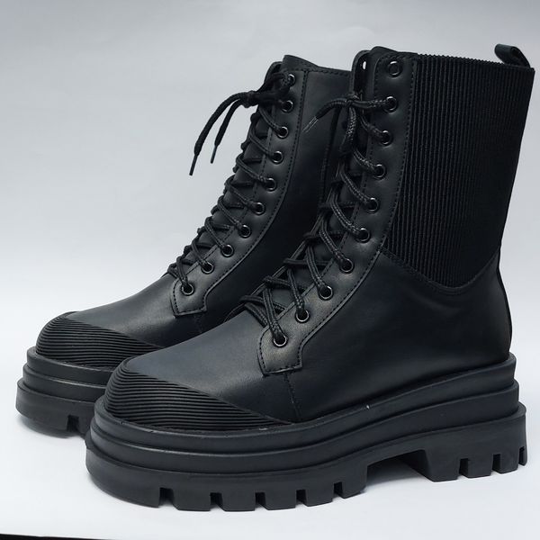 بوت پرطرفدار بندی زیپ دار بغل کش مشکی با کیفیت