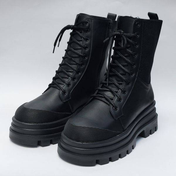 بوت پرطرفدار بندی زیپ دار بغل کش مشکی با کیفیت