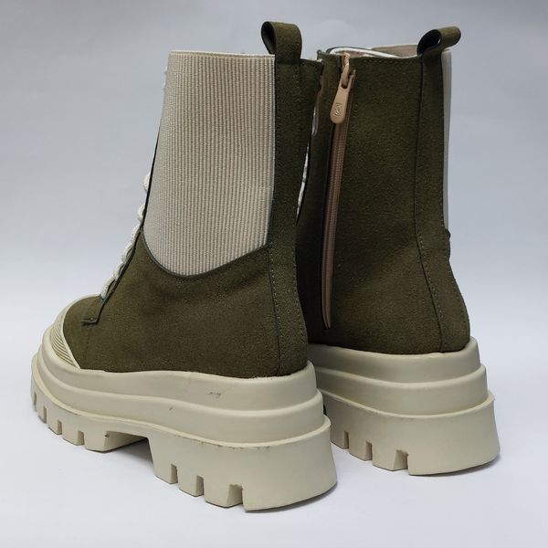 بوت پرطرفدار بندی زیپدار بغل کش یشمی با کیفیت