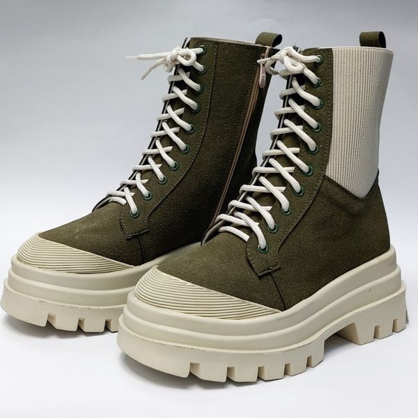 بوت پرطرفدار بندی زیپدار بغل کش یشمی با کیفیت