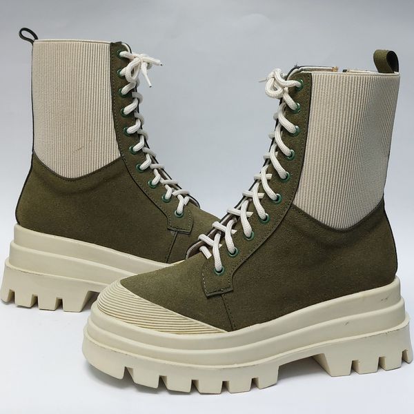 بوت پرطرفدار بندی زیپدار بغل کش یشمی با کیفیت