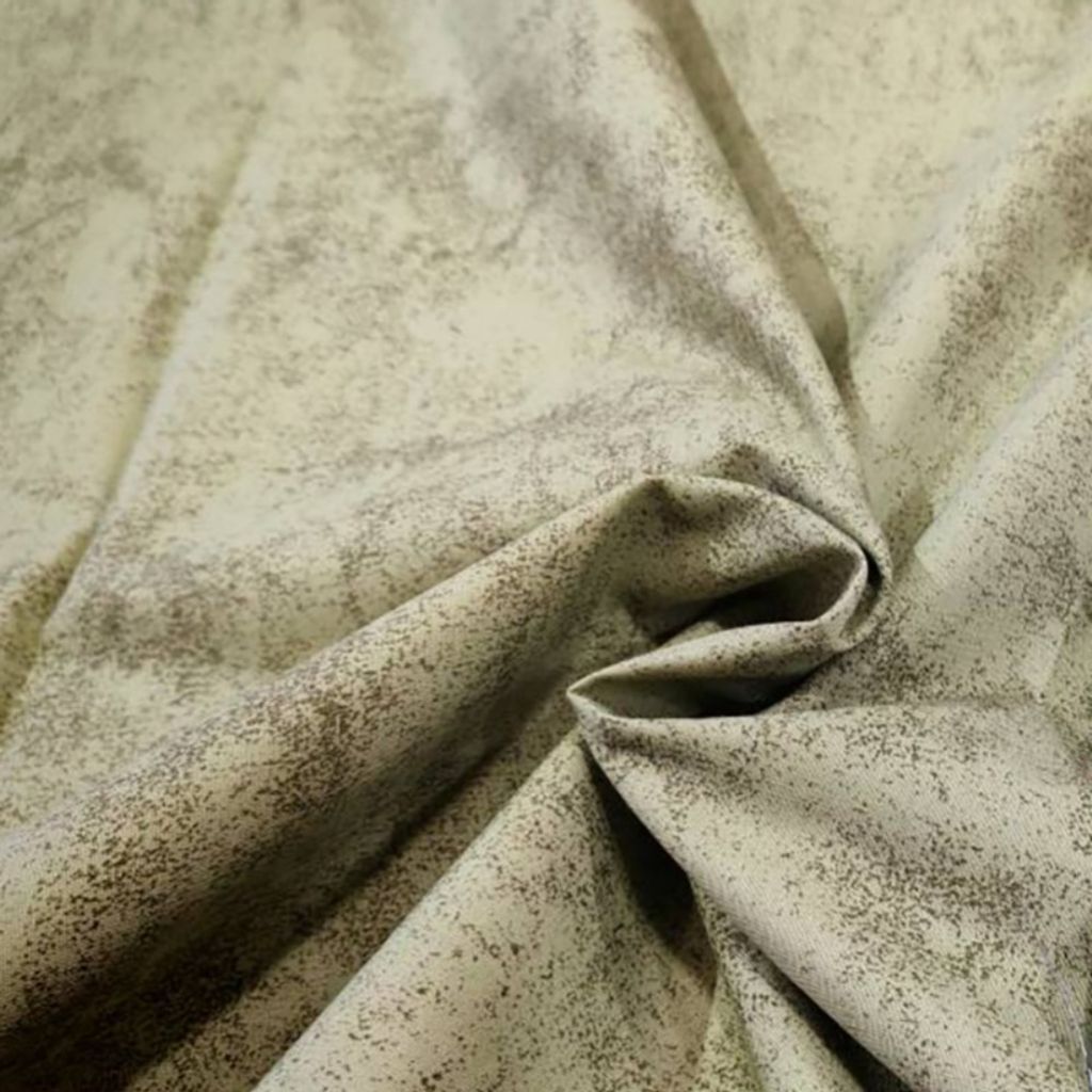 خرید انلاین پارچه آشپزخانه طرح پتینه زیتونی عرض 2 متر