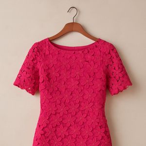 پیراهن گیپور دخترانه وارداتی