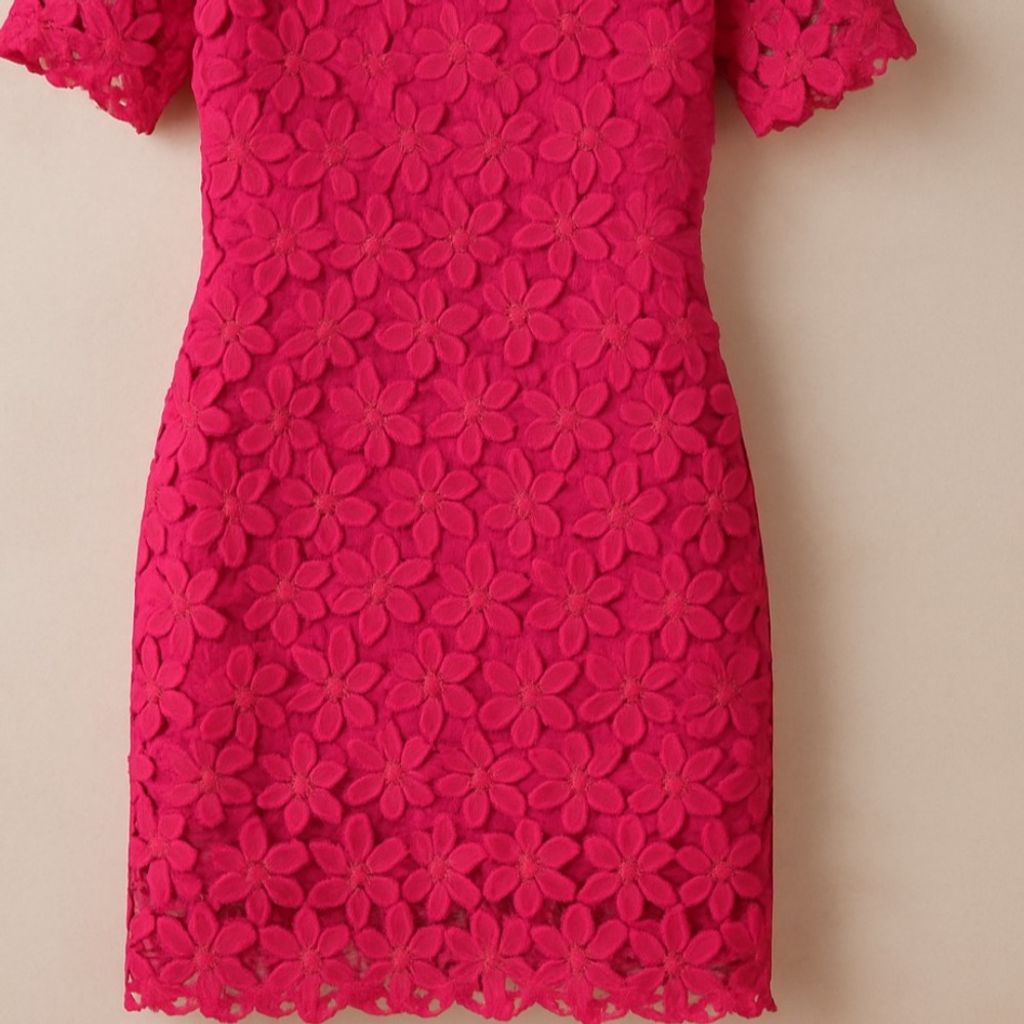 مشخصات پیراهن گیپور دخترانه