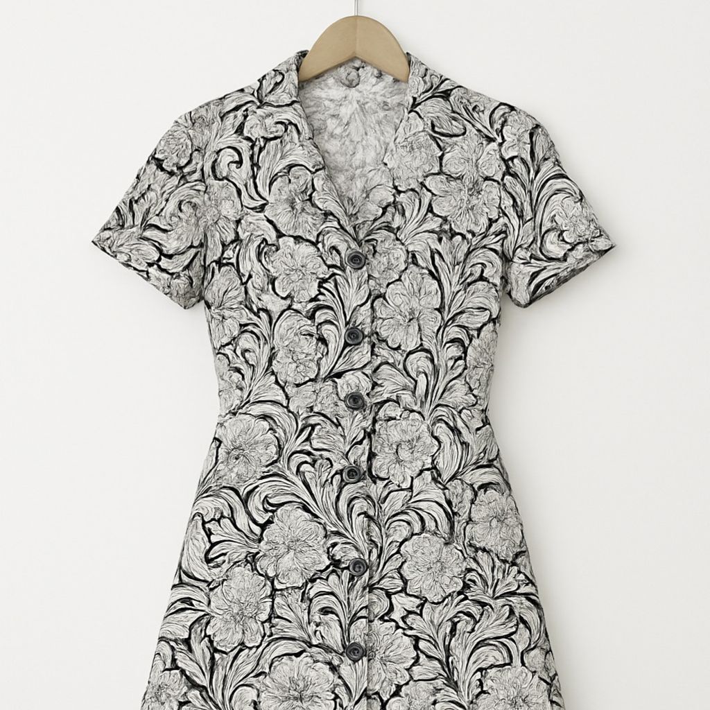 قیمت ارزان پیراهن گلدار دخترانه