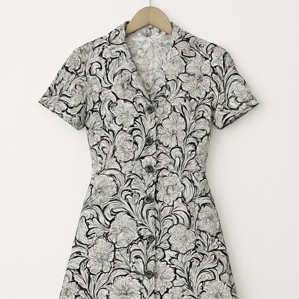 پیراهن گلدار وارداتی