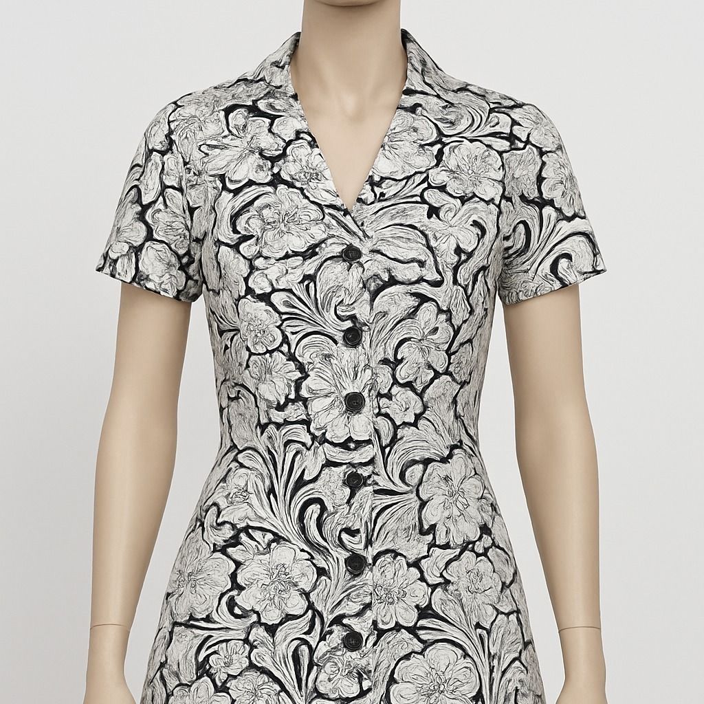 قیمت ارزان پیراهن گلدار دخترانه