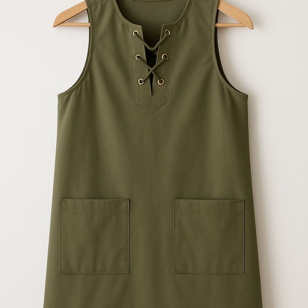 مشخصات پیراهن جیب دار زنانه