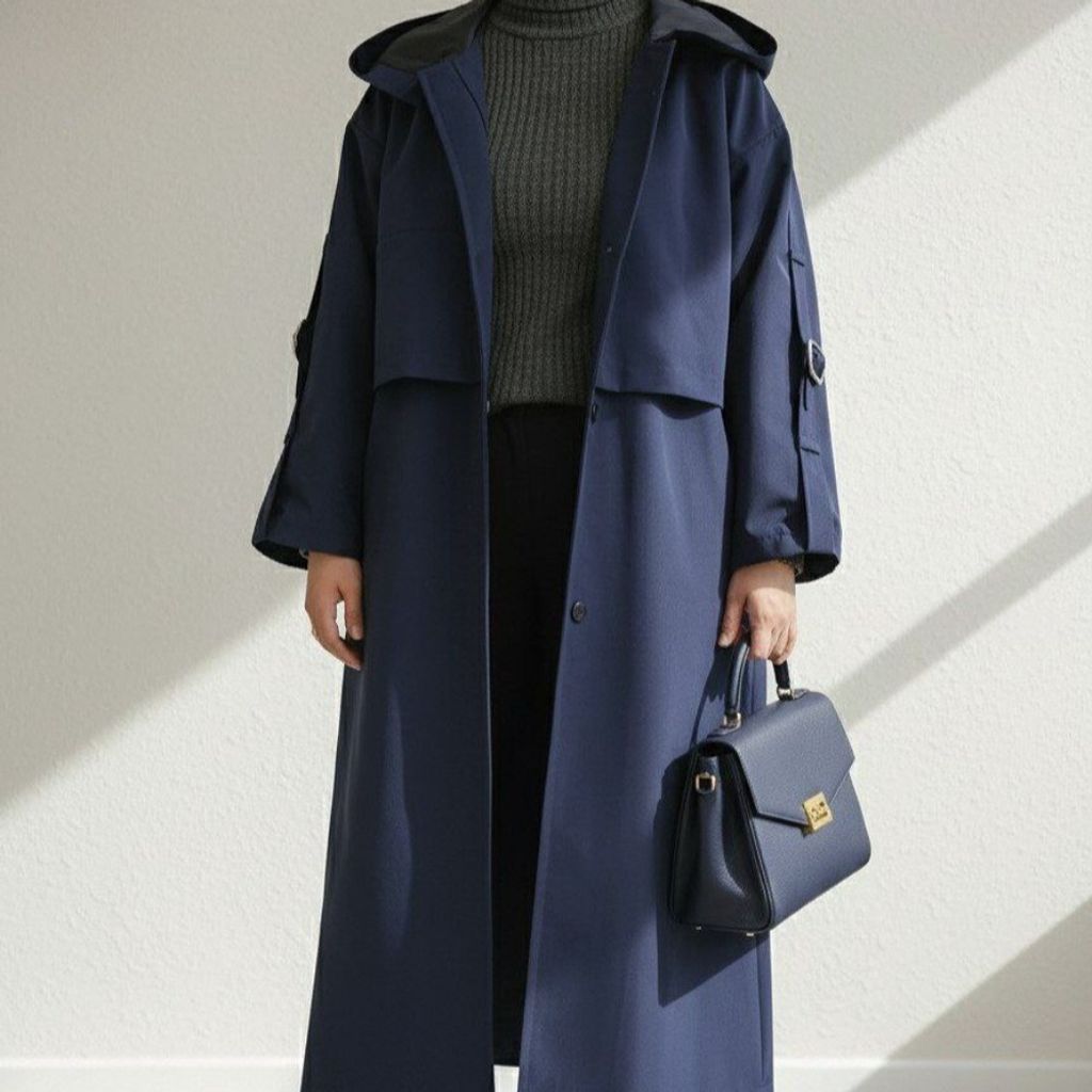 خرید اینترنتی بارونی آستردار مدل آویسا