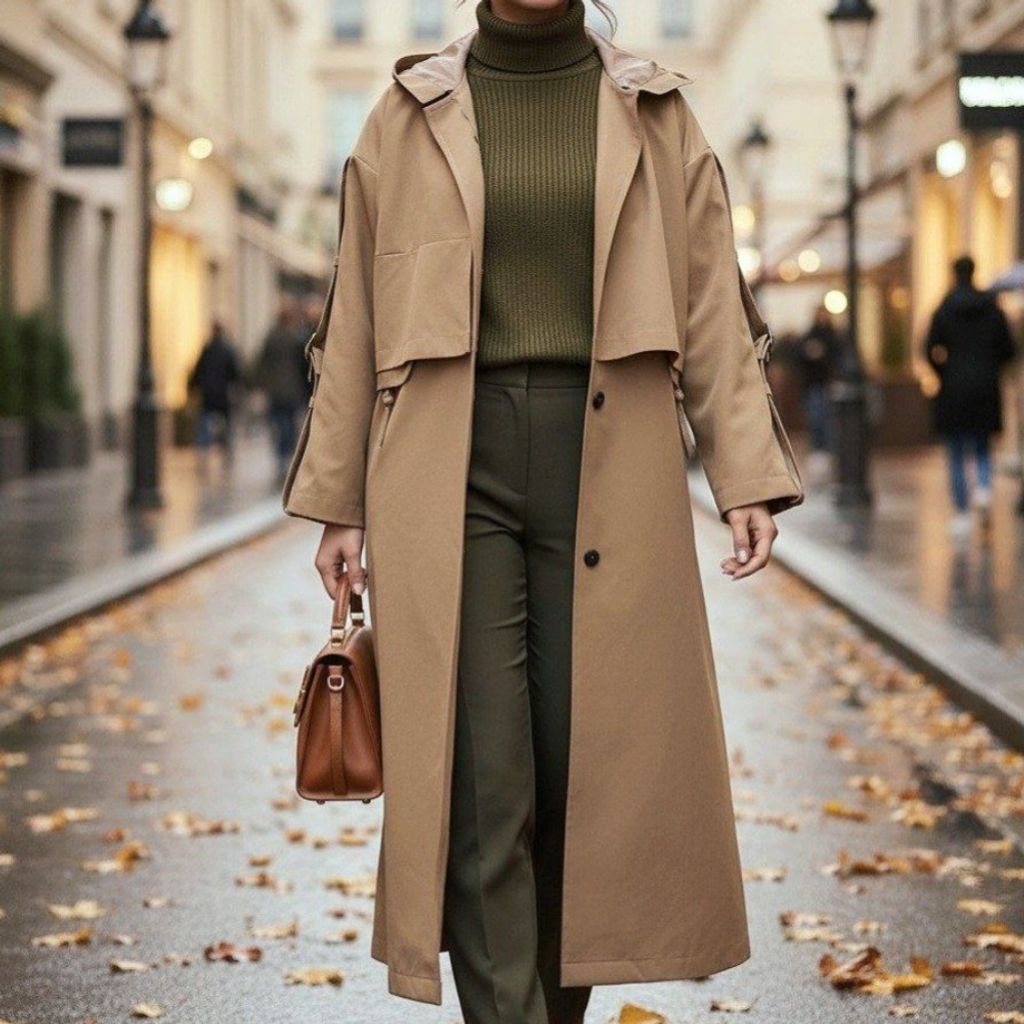 خرید اینترنتی بارونی آستردار آویسا نسکافه ای