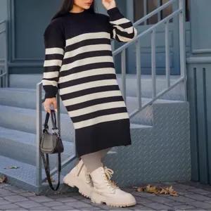 خرید اینترنتی قیمت کفتان بافت راه راه رینگی 7284