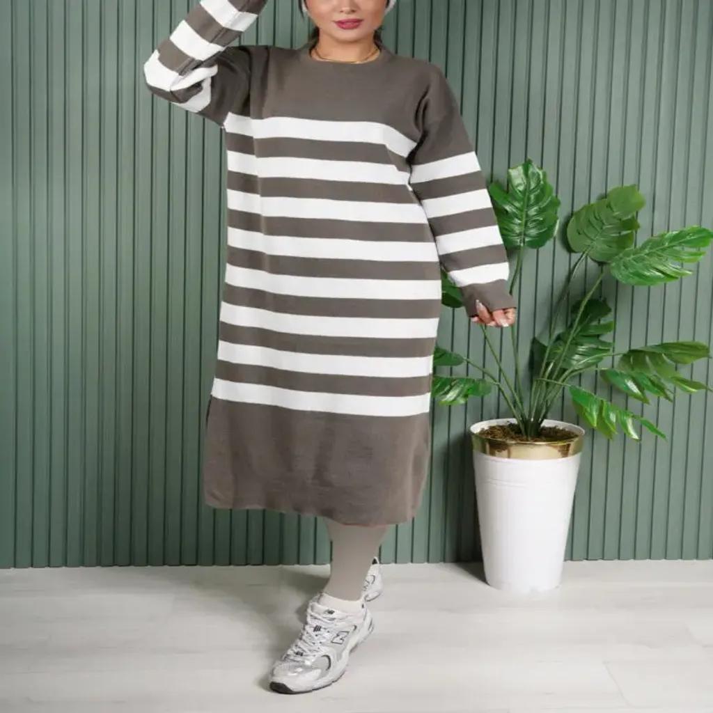 خرید اینترنتی قیمت کفتان بافت راه راه رینگی 7284