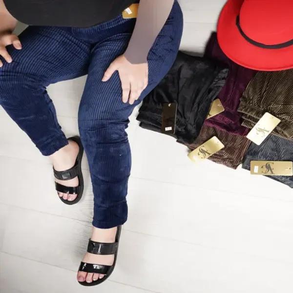 شلوار مخمل کبریتی # 7244