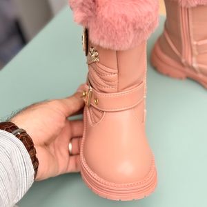 خرید اینترنتی قیمت بوت بچگانه طرح شکوفه از Kids کد 4073001