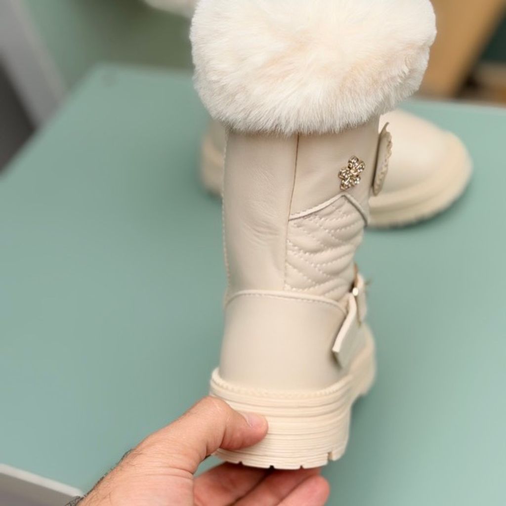 خرید اینترنتی قیمت بوت بچگانه طرح شکوفه از Kids کد 4073001