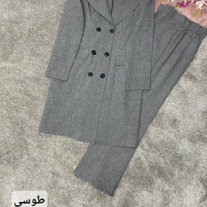 قیمت ارزان مانتو شلوار اداری فاستونی دیپلمات