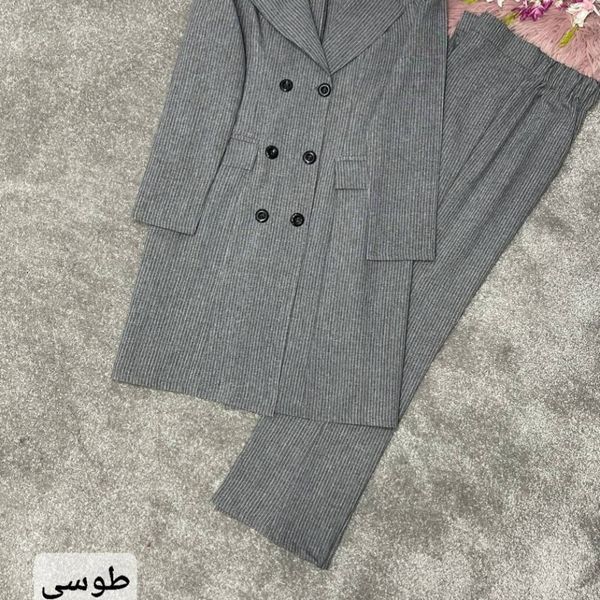 مانتو شلوار اداری فاستونی دیپلمات