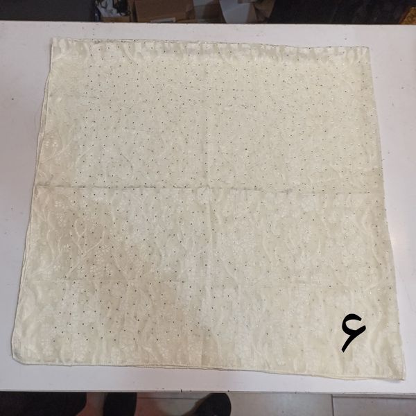 روسری حریر مجلسی عروس