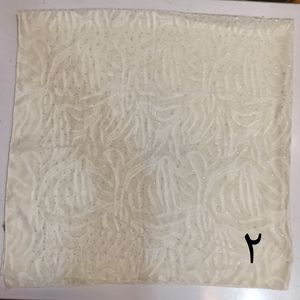 مشخصات روسری حریر عروس