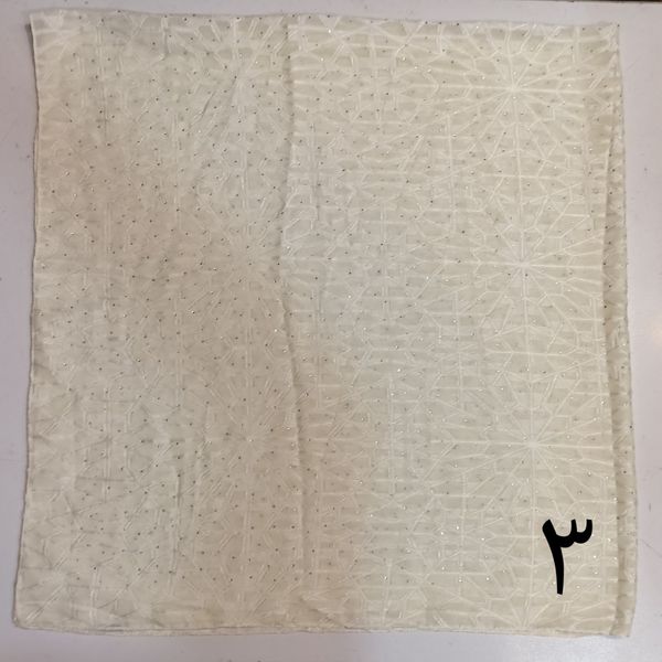 روسری حریر مجلسی عروس