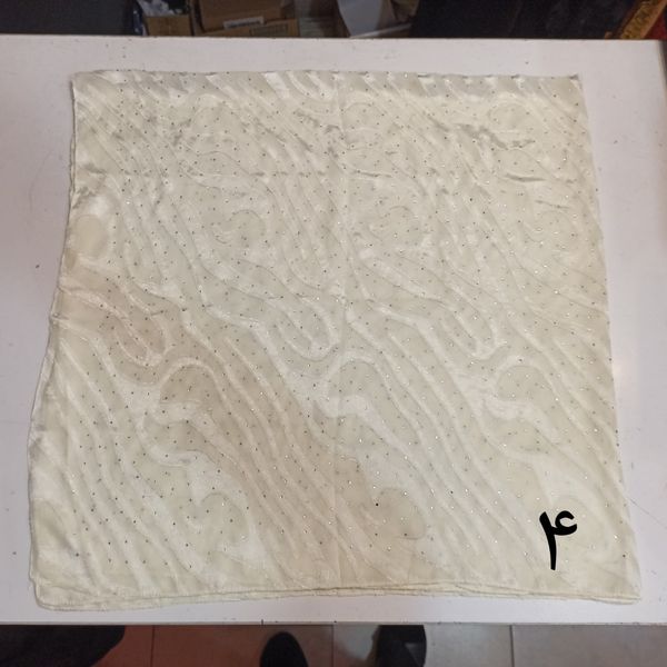 روسری حریر مجلسی عروس