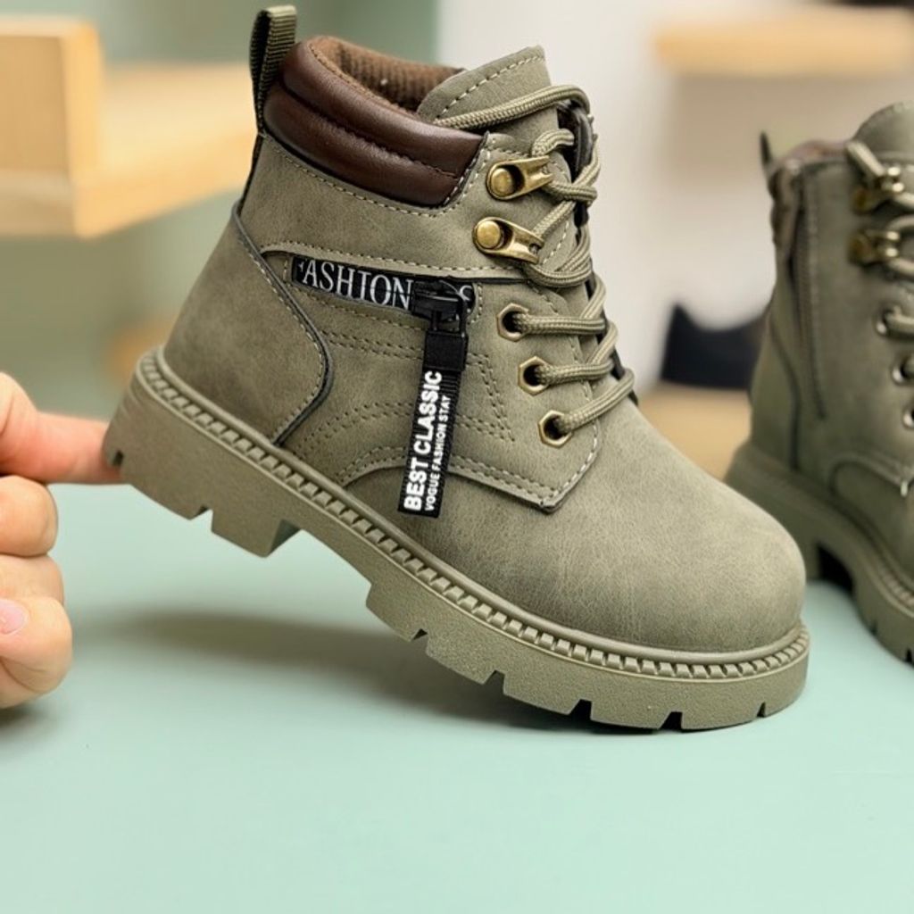 خرید اینترنتی قیمت بوت بچگانه طرح بغل زیپ از Kids کد 4073002