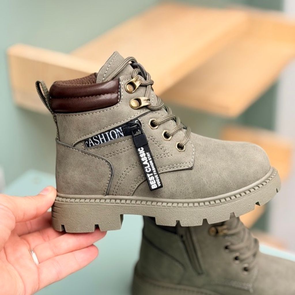 خرید اینترنتی قیمت بوت بچگانه طرح بغل زیپ از Kids کد 4073002