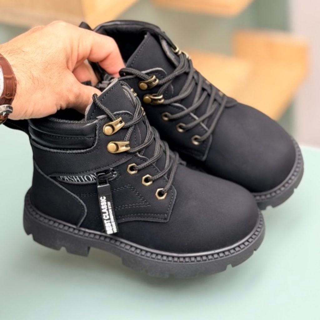 فروش اینترنتی بوت بچگانه طرح بغل زیپ از Kids کد 4073002