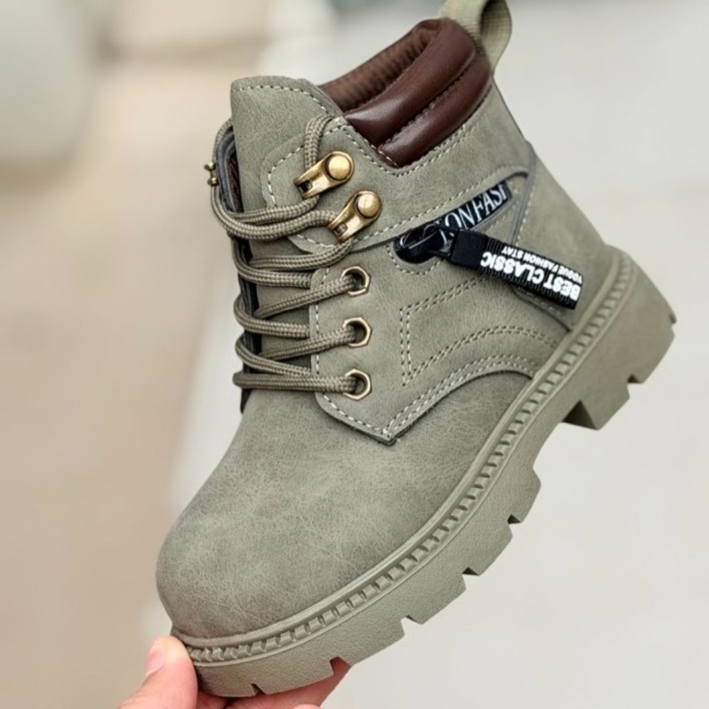 خرید آنلاین بوت بچگانه طرح بغل زیپ از Kids کد 4073002