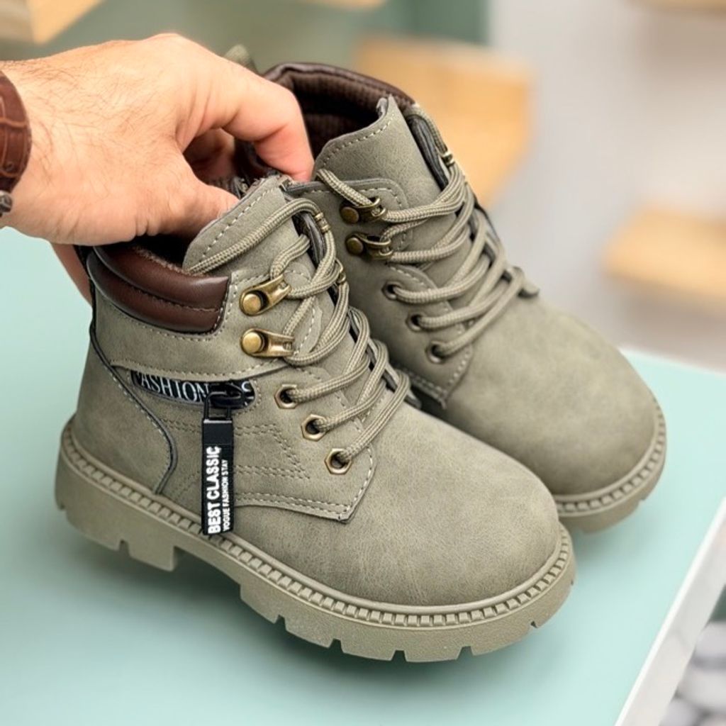 خرید اینترنتی قیمت بوت بچگانه طرح بغل زیپ از Kids کد 4073002