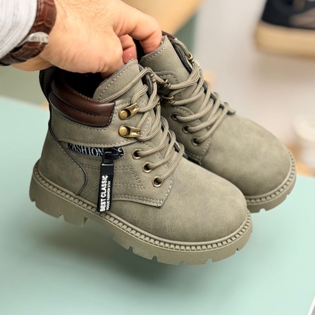 خرید اینترنتی قیمت بوت بچگانه طرح بغل زیپ از Kids کد 4073002