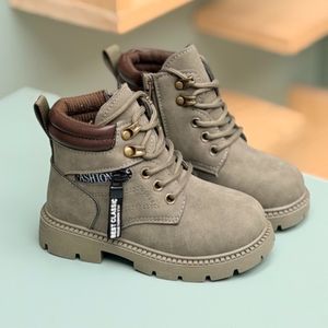 خرید اینترنتی بوت بچگانه طرح بغل زیپ از Kids کد 4073002