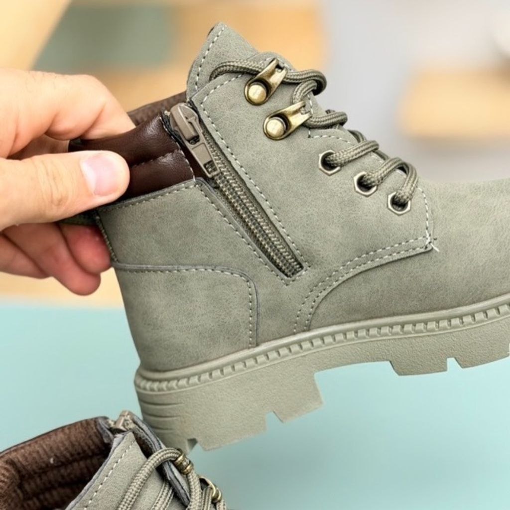 خرید اینترنتی بوت بچگانه طرح بغل زیپ از Kids کد 4073002