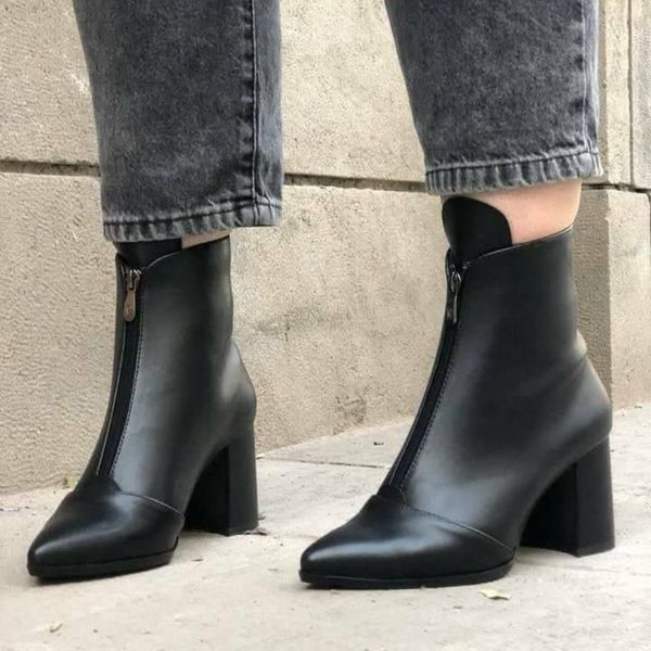 کفش نیم پوتین مدل شنل زنانه