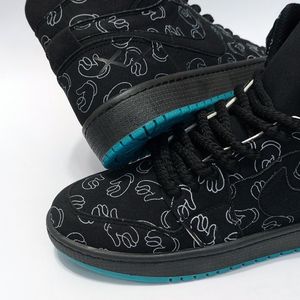 قیمت کتونی ساقدار نایک جردن وان طرح کاز Nike Jordan1 Kaws