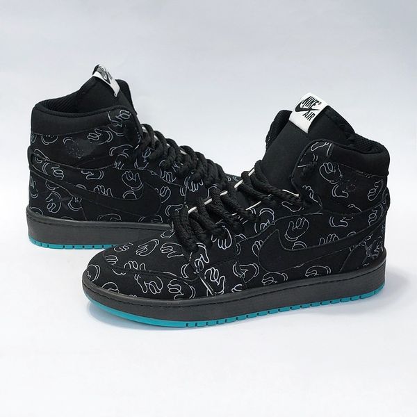 کتونی ساقدار نایک جردن وان طرح کاز Nike Jordan1 Kaws