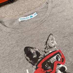 بلوز پسرانه چاپ دار وارداتی