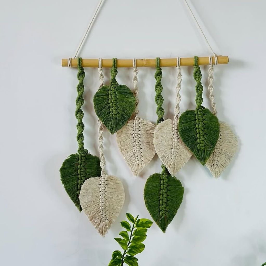 مشخصات دیوارکوب بند پیچ مکرومه مدرن