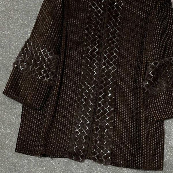 کت پشمی شانل