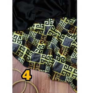 فروش اینترنتی پارچه مخمل کره ای طرحدار و مشکی ساده