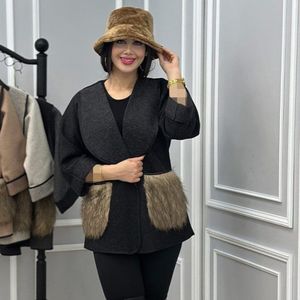 قیمت ارزان پالتو جیب خز