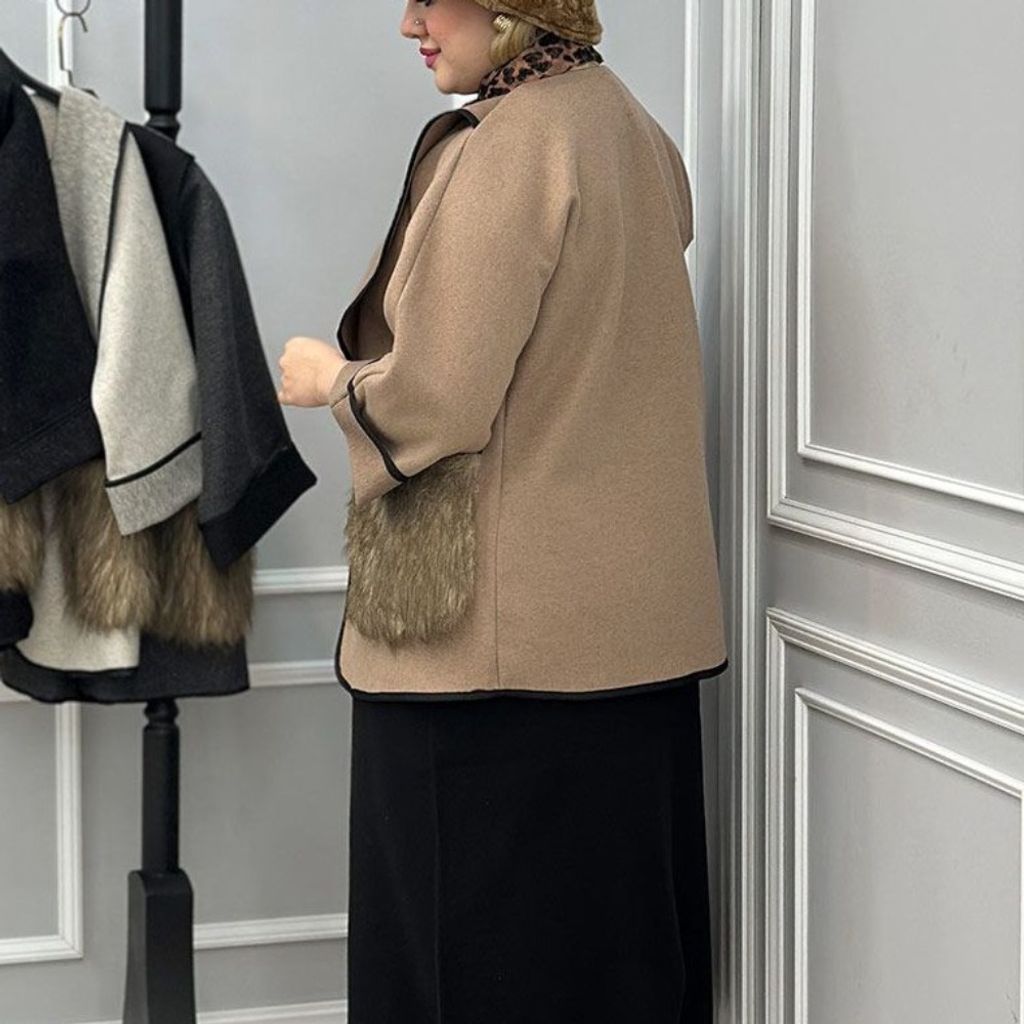 قیمت پالتو جیب خز