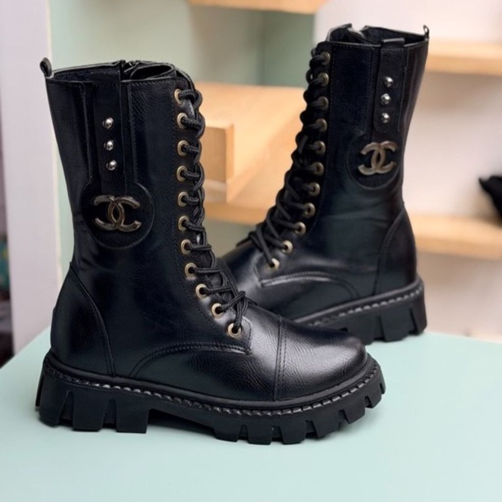 قیمت ارزان بوت بلند بچگانه چرمی طرح گوچی کد 4080401