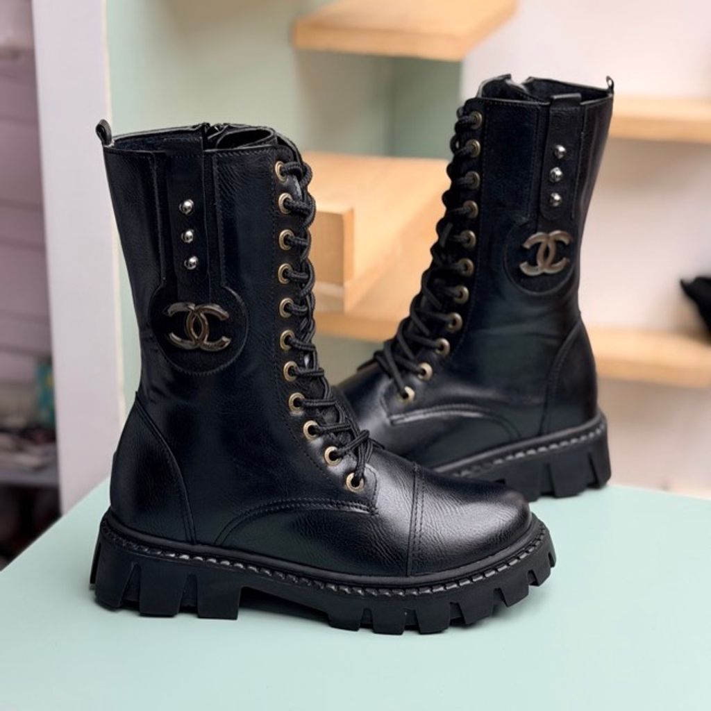 خرید اینترنتی قیمت بوت بلند بچگانه چرمی طرح گوچی کد 4080401